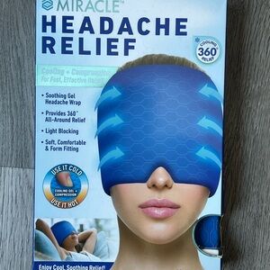 Miracle Cooling Headache Relief Mask - Blue